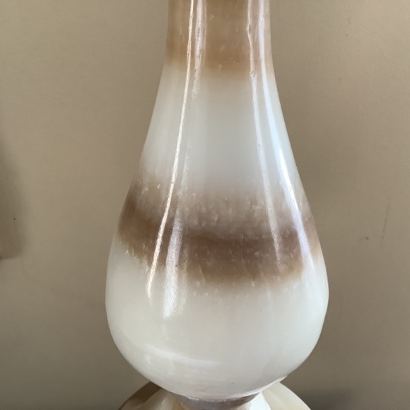Onyx lamp vintage stone lamp - Picture 9 of 10